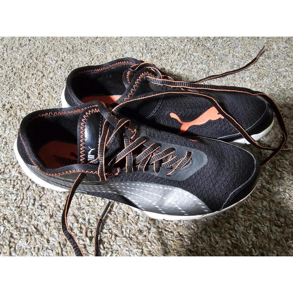 puma future cat super LT 30457914 shoes Black Womens 7.5